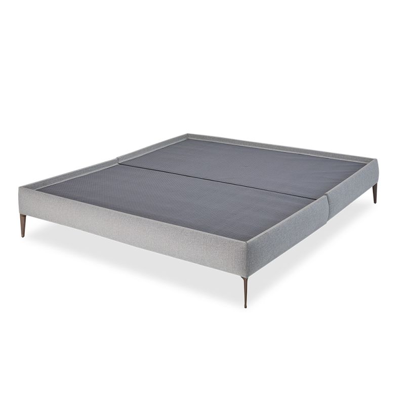 Box para Colchão Queen Premium HS Cinza - 158x198x34cm - F.A Colchões