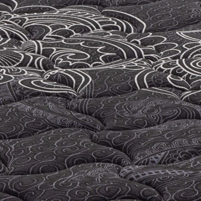 Cama Box Casal Molas Ensacadas Em Malha 138x188x59cm - Black Relax