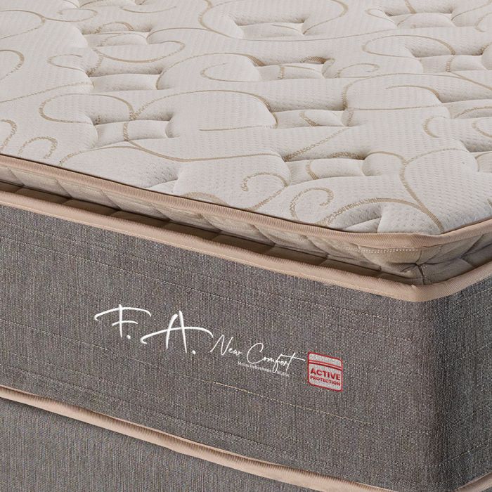 Colchão e Box Casal Molas Ensacadas 138x188x70 - New Comfort